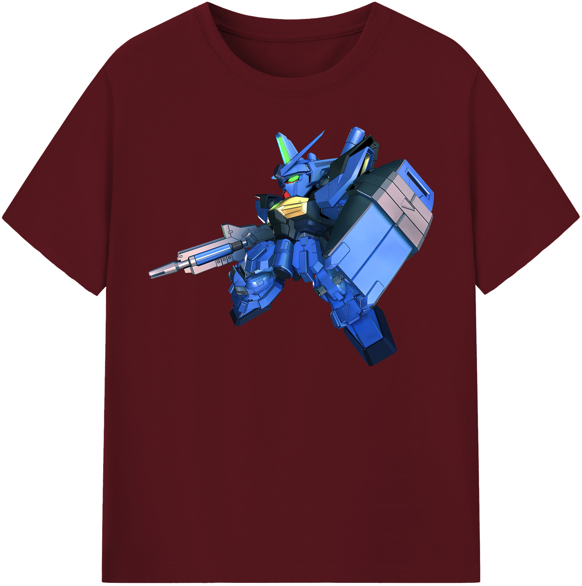 （画像用） 機動戦士ガンダム Mobile Suit Gundam 綿100％半袖Tシャツ（フロントプリント）